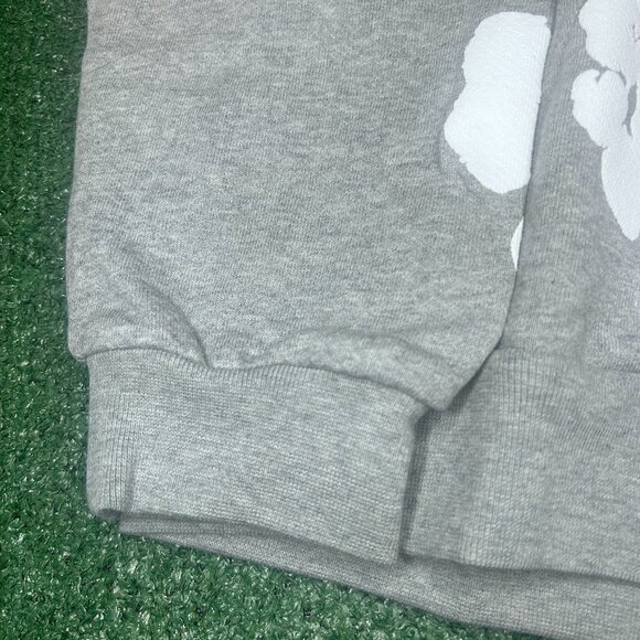 Denim Tears Hoodie Grey/White Size Small & Medium - Picture 6 of 8